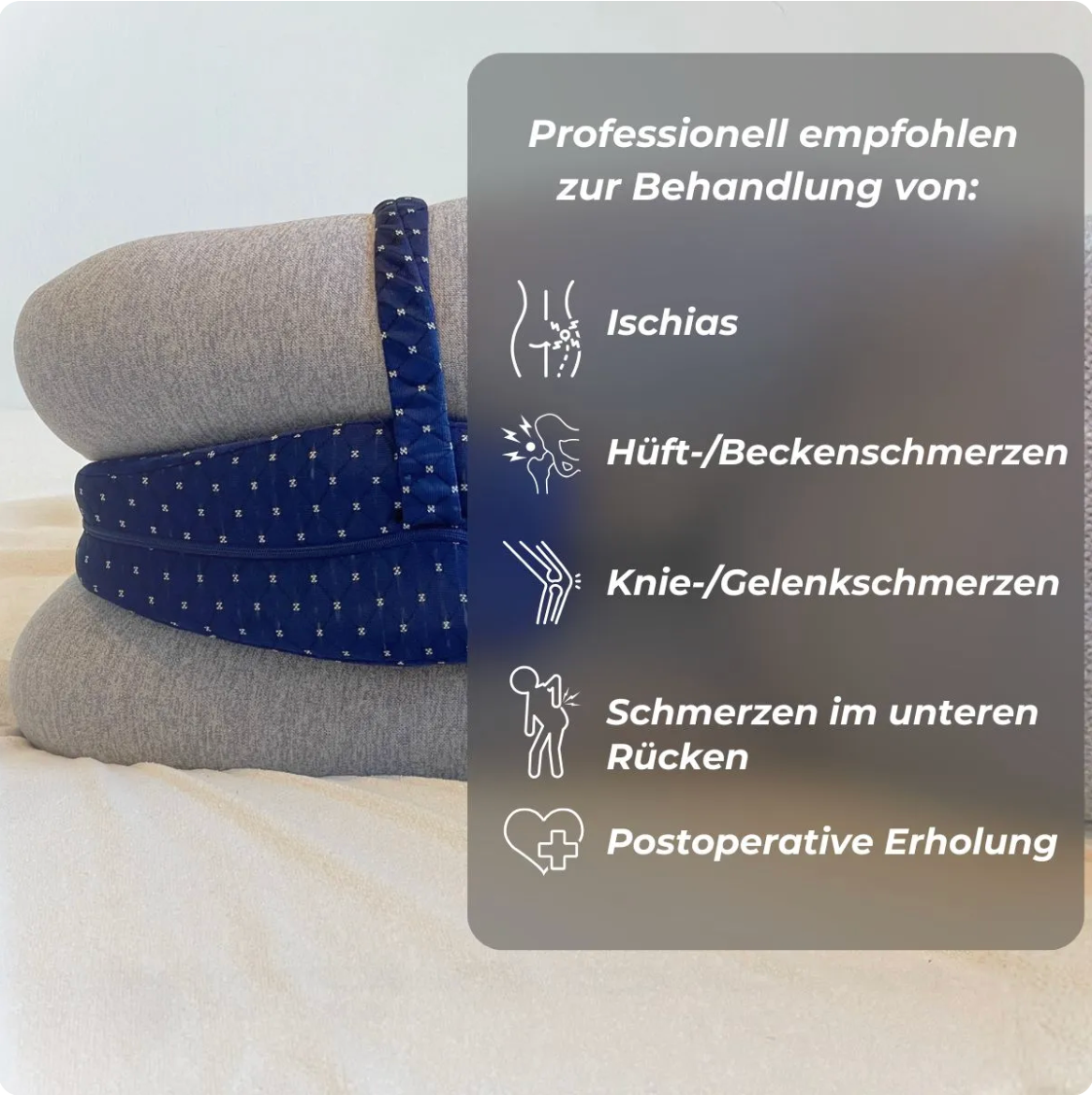 Kniewolke Deluxe™ ergonomisches Ausrichtungs-Kissen