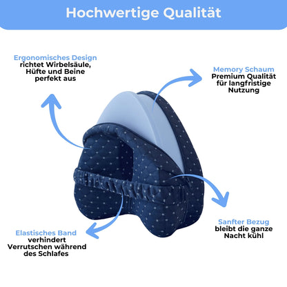 Kniewolke Deluxe™ ergonomisches Ausrichtungs-Kissen