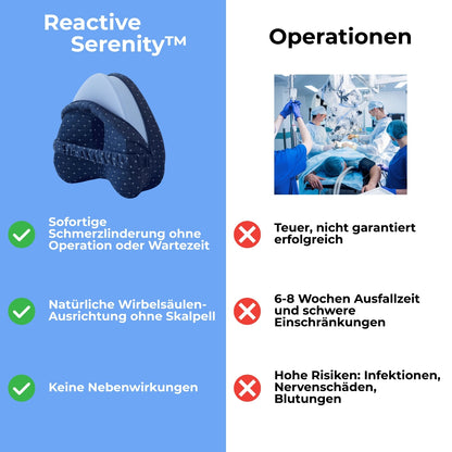 Kniewolke Deluxe™ ergonomisches Ausrichtungs-Kissen